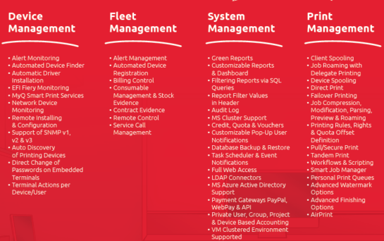 MyQ Print Management Software